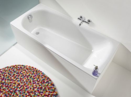 Стальная ванна Kaldewei SANIFORM PLUS Mod.360-1, размер 1400*700*410, alpine white, без ножек в Кореновске