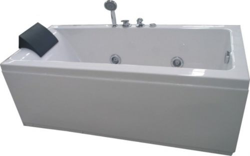 Appollo Акриловая ванна TS-9012 170*75*60, с сифоном и подголовником в Кореновске